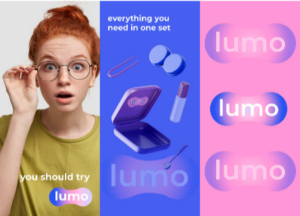 Айдентинка для японского производителя контактных линз Lumo 2